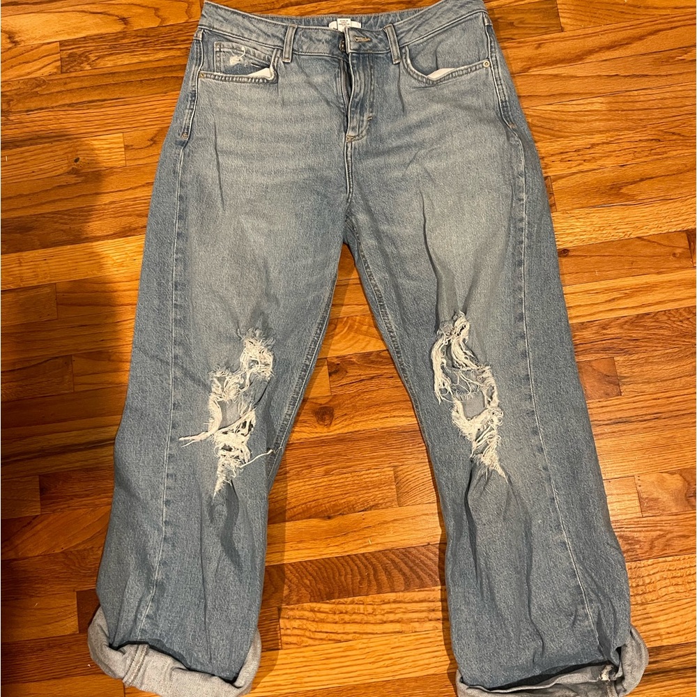 Mom jeans, size L